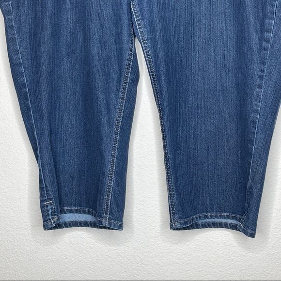 Lee Riders Capri Jeans Blue - Picture 4 of 8